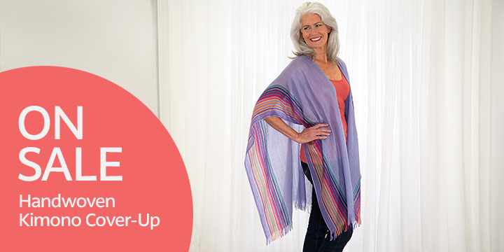 Handwoven Kimono Cover-Up