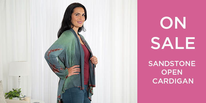 Sandstone Open Cardigan