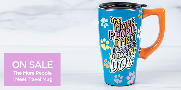 The More People I Meet Travel Mug