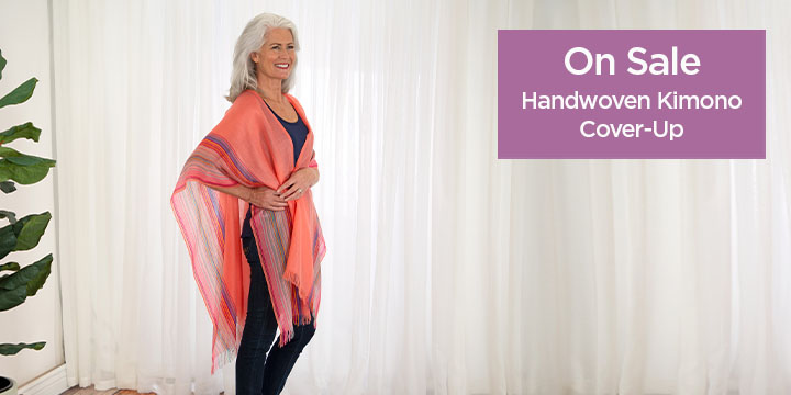 Handwoven Kimono Cover-Up
