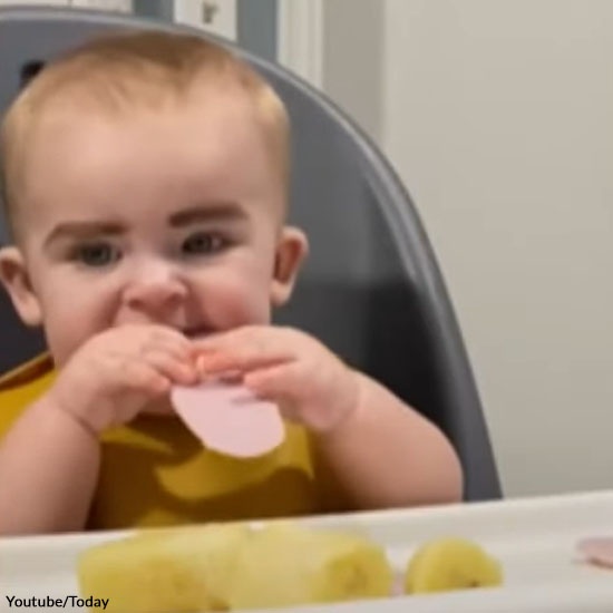 9-Month-Old Has Hilarious Makeup Routine