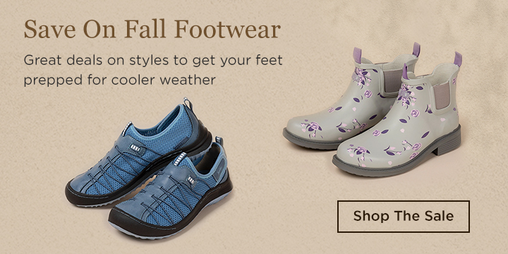 Fresh Footwear for Fall!