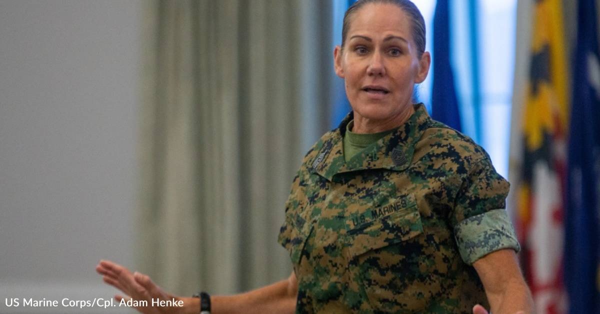 USMC Appoints First Female Force Sgt. Maj.