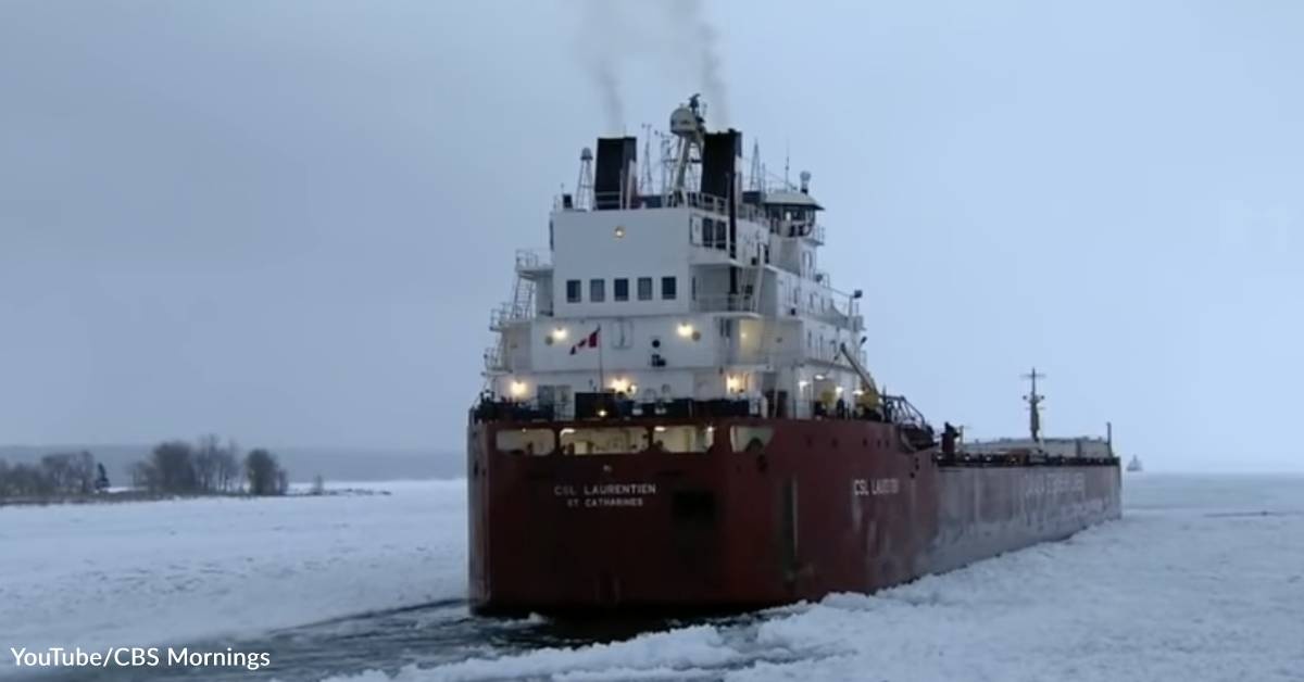 USCG Icebreakers Keeping The Great Lakes Open