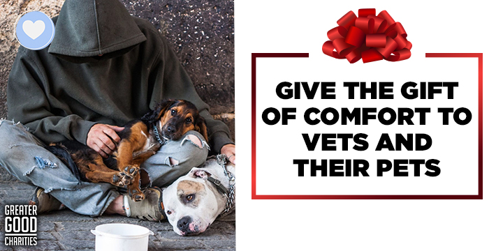 Give Good Packs to Veterans and Their Pets Facing Homelessness