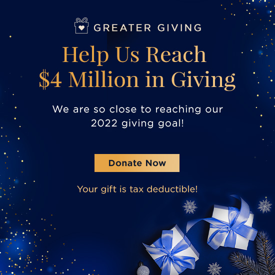 Help us meet our 2022 goal 