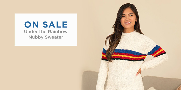 Under the Rainbow Nubby Sweater