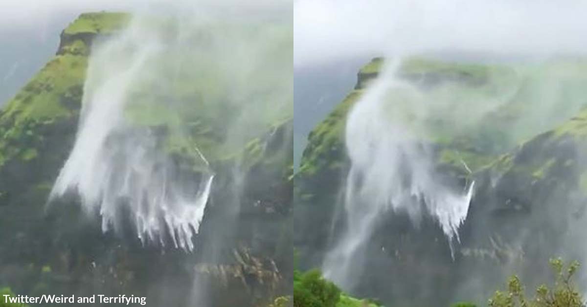 This Waterfall Runs in Reverse!
