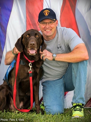 Sergeant and his dog