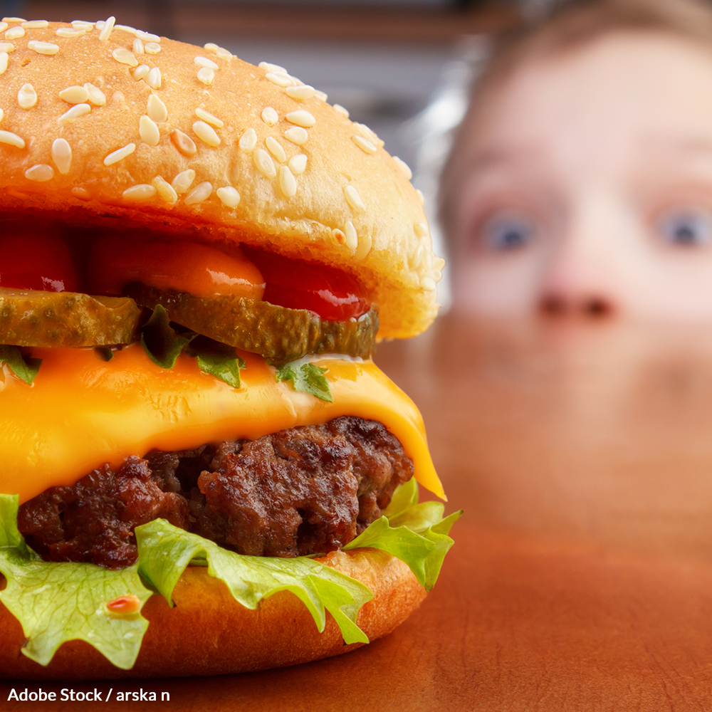 Stop the fast food industry from contributing to childhood obesity by marketing to kids.