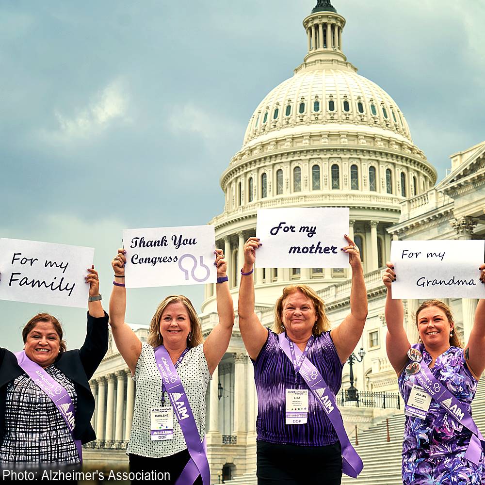 Alzheimer's could affect 13.8 million by 2050. Demand increased funding for research and find a cure today!