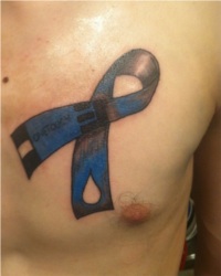 Ribbon Tattoo