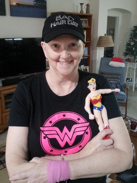 Wonder Woman - Amazon women come in all shapes and sizes as proven by my friend, Valerie Foster-Chapin.