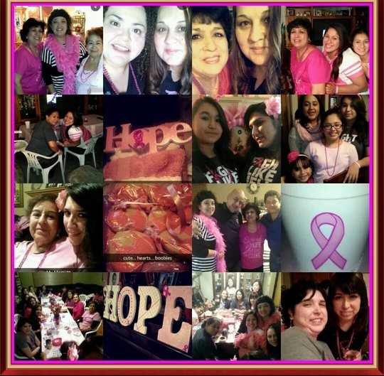 Breast Cancer Awareness Fundraiser-Making a difference with the help of family.