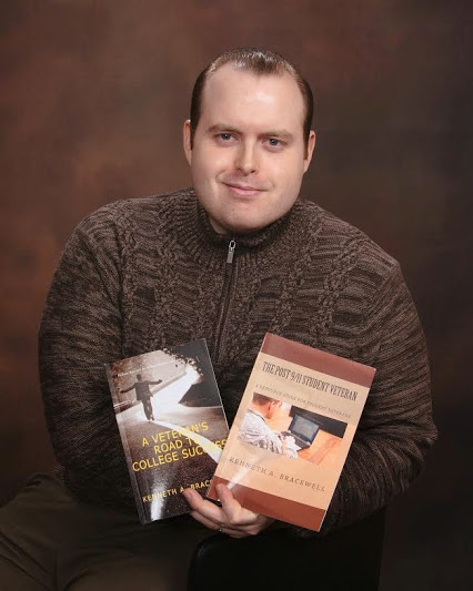 Unique Story, How an Army Combat Veteran & Veteran Author Deals with Stress by Writing 2 Books to Help Veterans in College