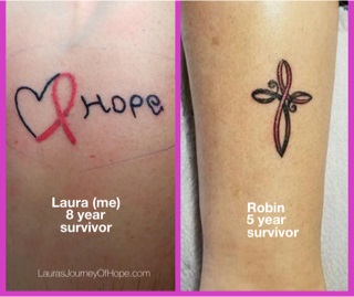 Cancer Survivor tattoo, After seeing my hope tattoo, th…