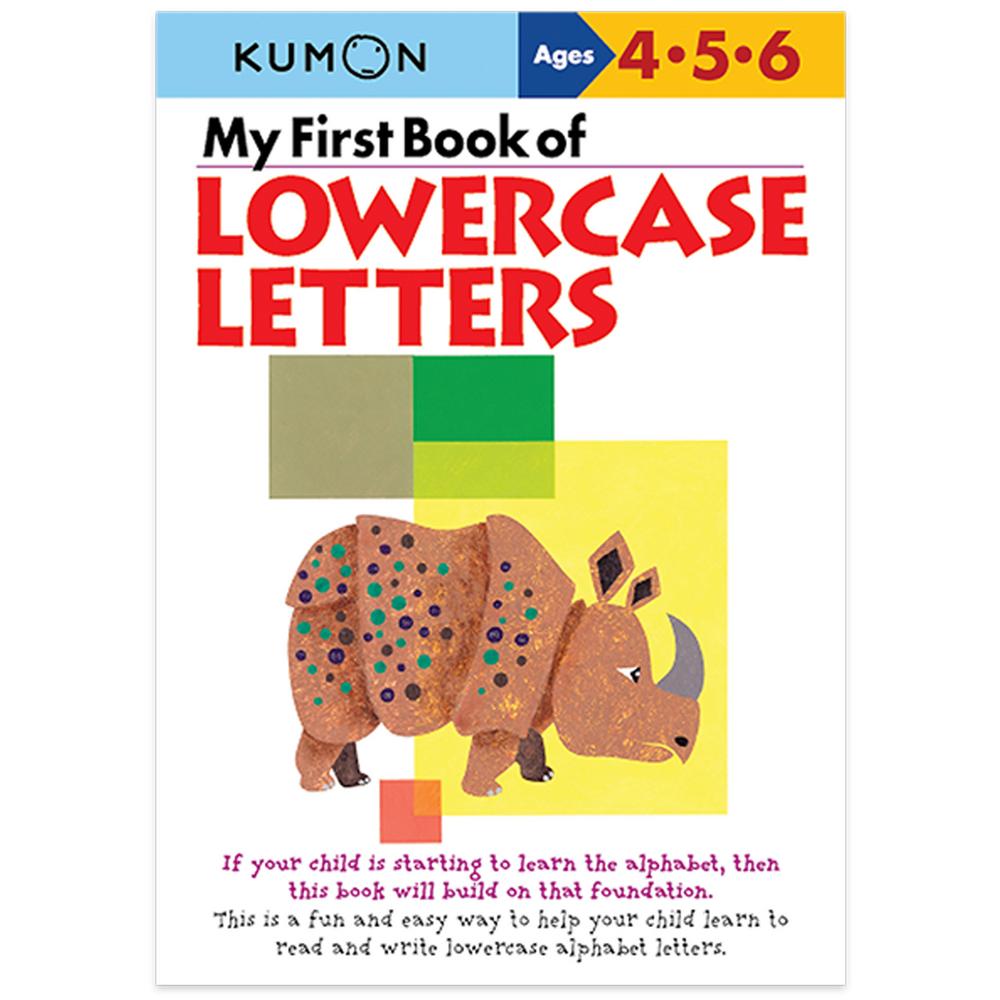 It is my first book. My first book. my first book of letters.